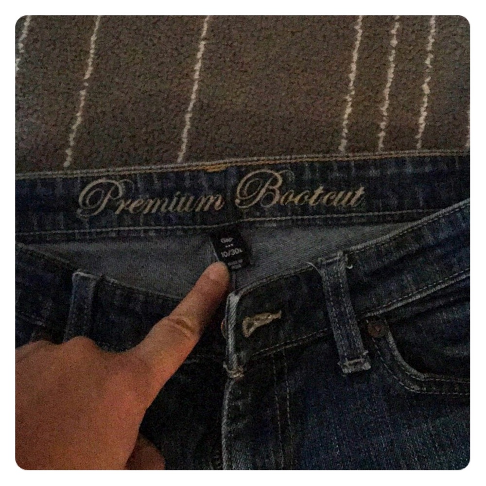 Gap premium bootcut jeans